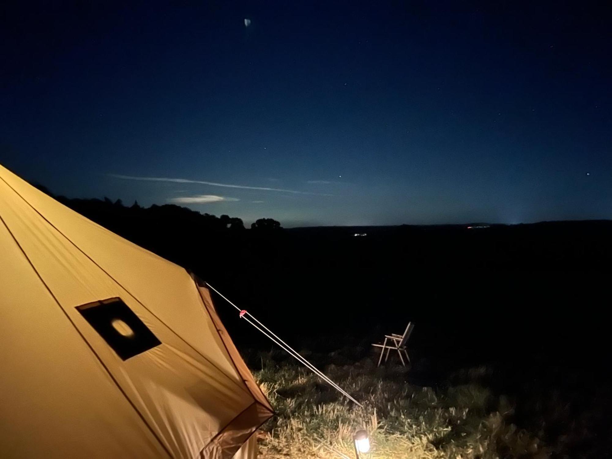 Bell Tent 4M Fossewold Farm Camping Moreton-in-Marsh Exterior foto
