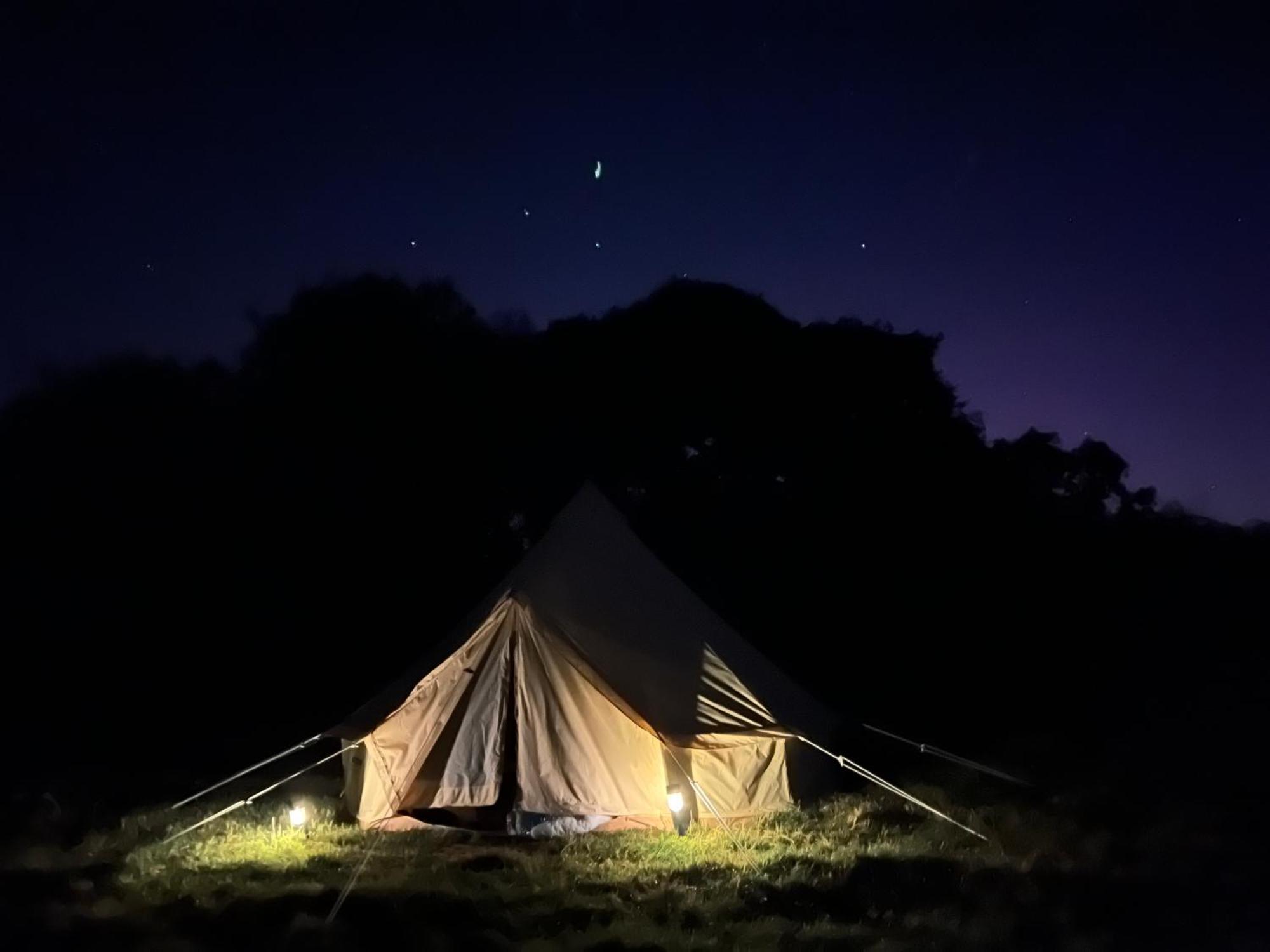 Bell Tent 4M Fossewold Farm Camping Moreton-in-Marsh Exterior foto