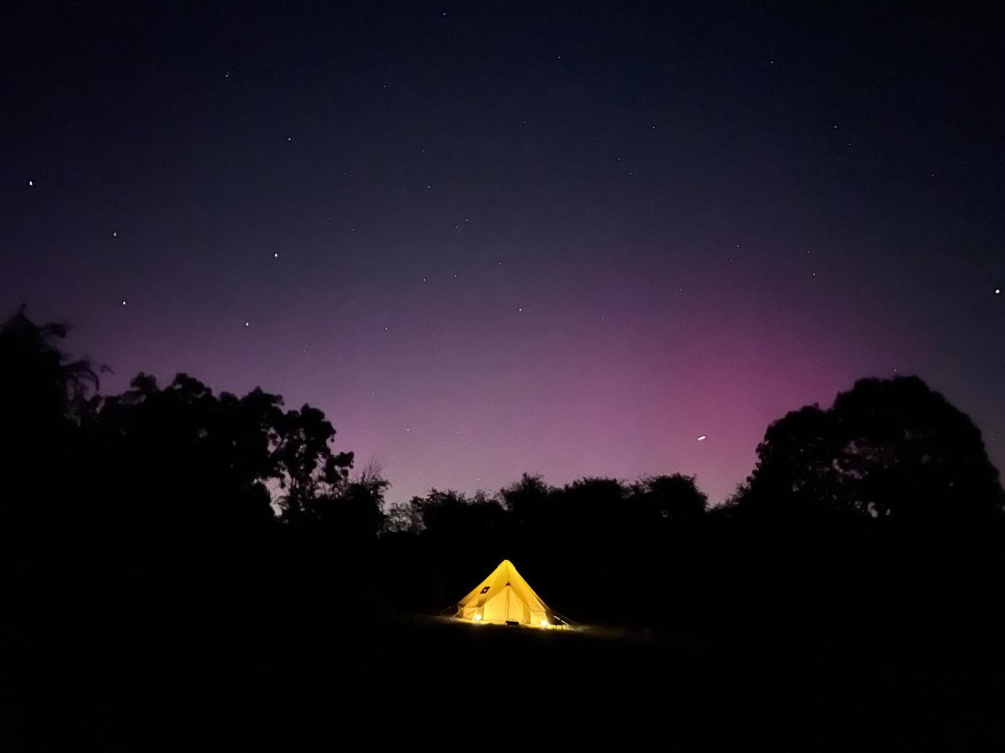 Bell Tent 4M Fossewold Farm Camping Moreton-in-Marsh Exterior foto